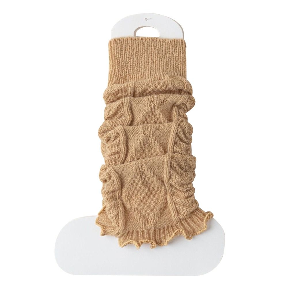 Solid Color Knitting Leg Warmers, Cute Sweet Warm Foot Cover for Lolitas & Winter Fashion