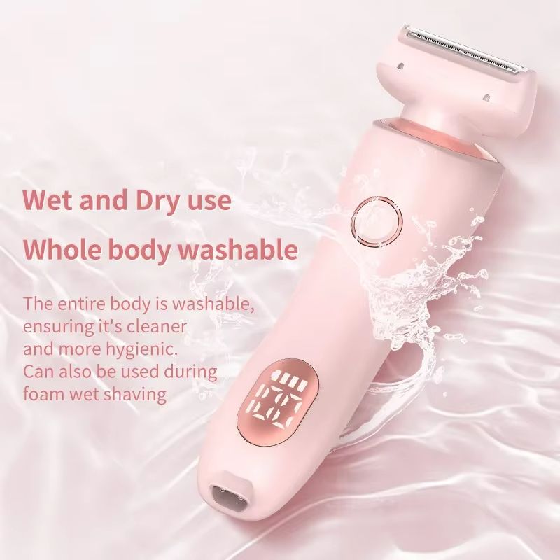 2in1 Electric Epilator  Bikini Trimmer  Smooth Shaver For Face Underarms Legs  Body 2