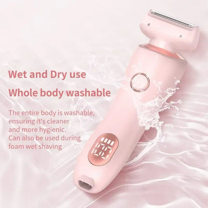 2in1 Electric Epilator  Bikini Trimmer  Smooth Shaver For Face Underarms Legs  Body 2