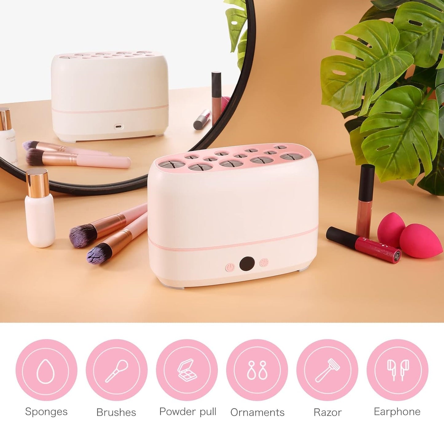 Makeup Brush Cleaning Quick Dryer Multifunctional Beauty Tool Brush Dryer Beauty Brush Quick Dryer 2