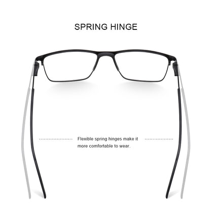 Ultralight MERRYS DESIGN Men Titanium Alloy Glasses Frame Fashion Male Square Prescription Eyewear  2