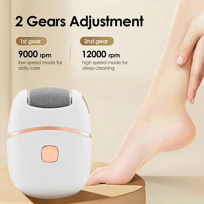 Rechargeable Electric Foot File, Pedicure Tool for Removing Calluses, Dead Skin, Foot Repair, Foot Exfoliating