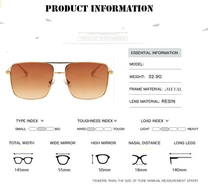 Fashion Square Frame Vintage Eyeglasses Men Oversized Metal Glasses Frame Women Clear Lens Glasses  13