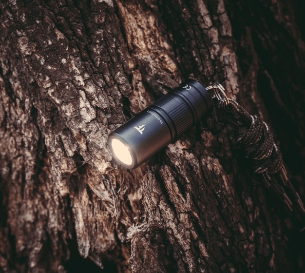 Mini Rechargeable Keychain Flashlight 250 Lumen USB Powered EDC Torch 4