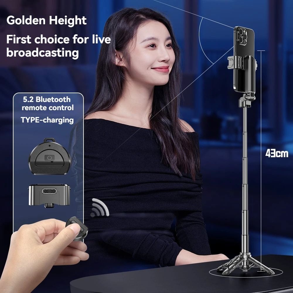 Mini Selfie Stick Handheld Gimbal Tripod For Mobile Phones 5