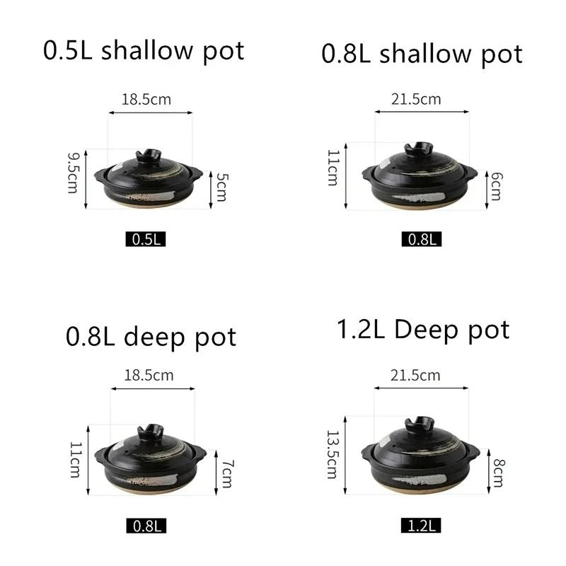 Ceramic Casserole Pot With Lid For Soup And Stews 3