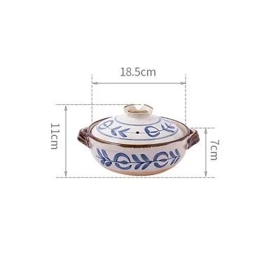Ceramic Casserole Pot With Lid For Soup And Stews 15