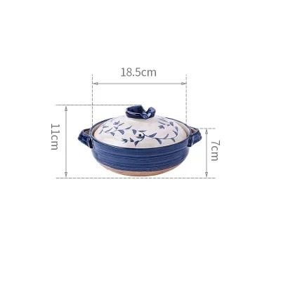 Ceramic Casserole Pot With Lid For Soup And Stews 17