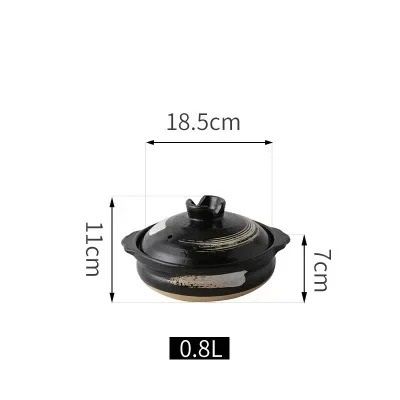 Ceramic Casserole Pot With Lid For Soup And Stews 18