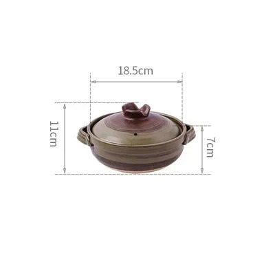 Ceramic Casserole Pot With Lid For Soup And Stews 19