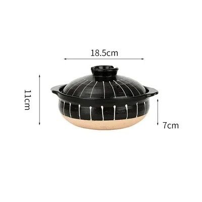 Ceramic Casserole Pot With Lid For Soup And Stews 21