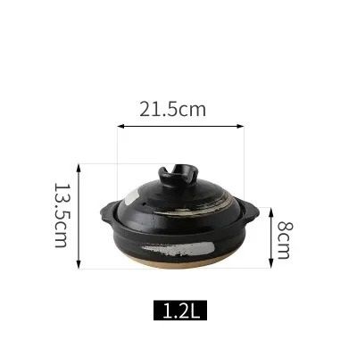 Ceramic Casserole Pot With Lid For Soup And Stews 22
