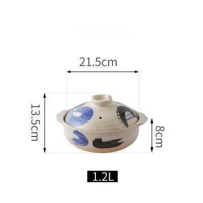 Ceramic Casserole Pot With Lid For Soup And Stews 23