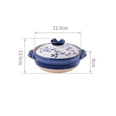 Ceramic Casserole Pot With Lid For Soup And Stews 24