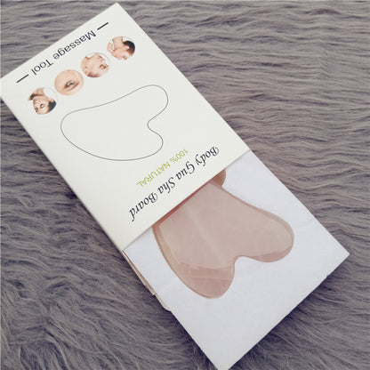High-quality Quartz Jade Roller Massager For Face Body, Natural Anti-aging Stone Guasha Scraper Massage Tools