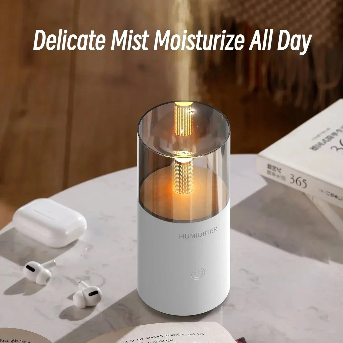 USB Powered Ultrasonic Diffuser Electric Essential Oil Spray For Aromatherapy Compact For Household 3