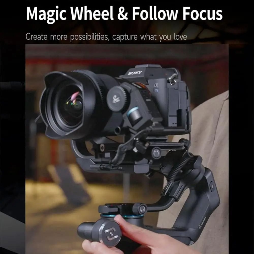 FeiyuTech SCORP C 3 Axis Handheld Gimbal Stabilizer For DSLR Cameras 5
