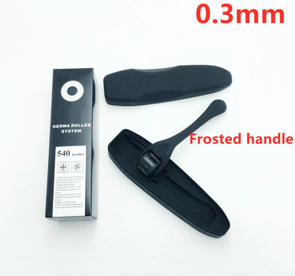 Healthy Care Derma Roller Needle Instrument, Titanium Microneedle Skin Care Tool for Face Fine Line & Scar Treatment