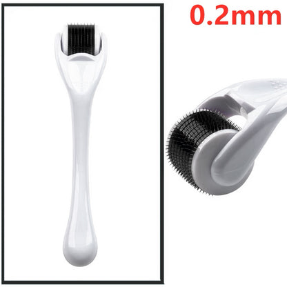 Healthy Care Derma Roller Needle Instrument, Titanium Microneedle Skin Care Tool for Face Fine Line & Scar Treatment