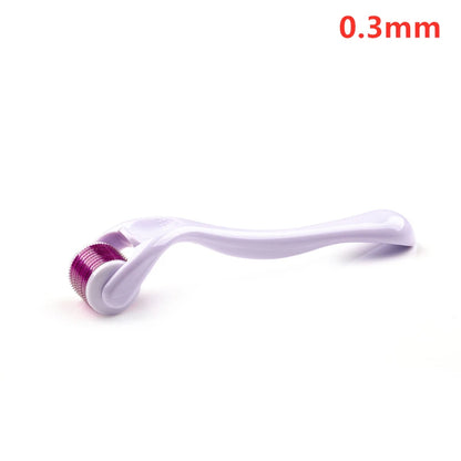 Healthy Care Derma Roller Needle Instrument, Titanium Microneedle Skin Care Tool for Face Fine Line & Scar Treatment