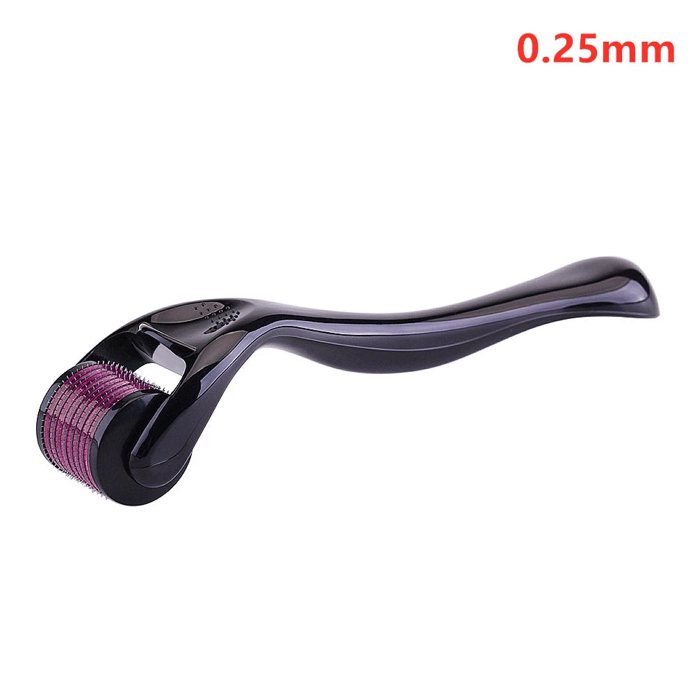 Healthy Care Derma Roller Needle Instrument, Titanium Microneedle Skin Care Tool for Face Fine Line & Scar Treatment