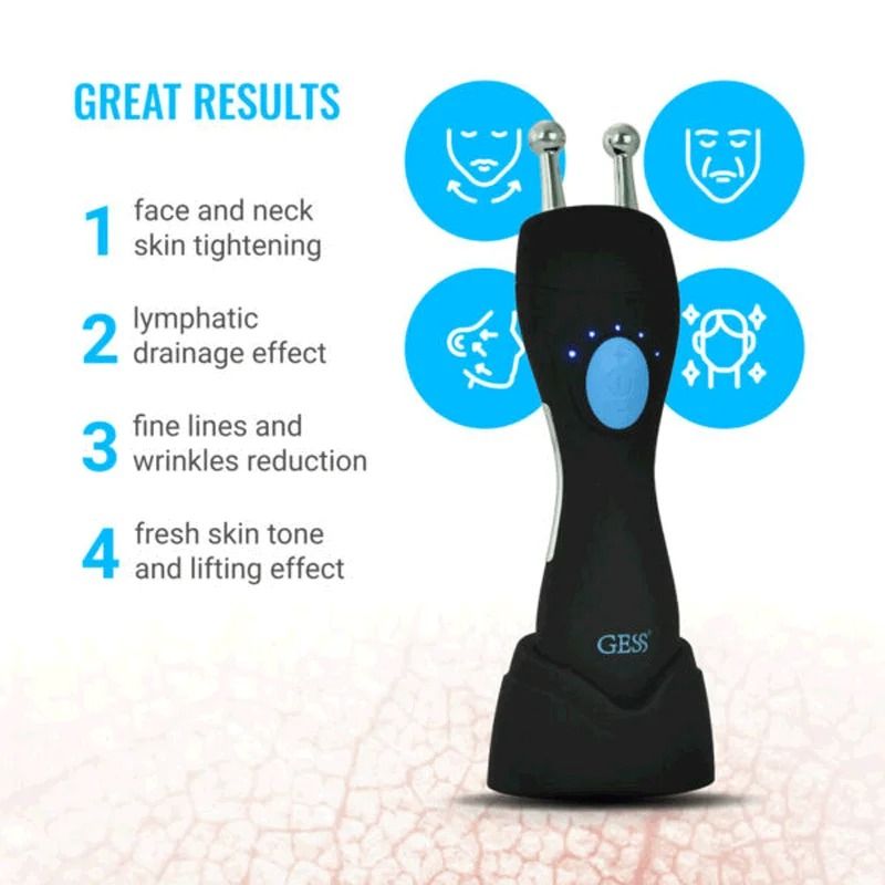 GESS Microcurrent Facial Device Face Lift Massager For Anti Aging Skin And Neck Care 4
