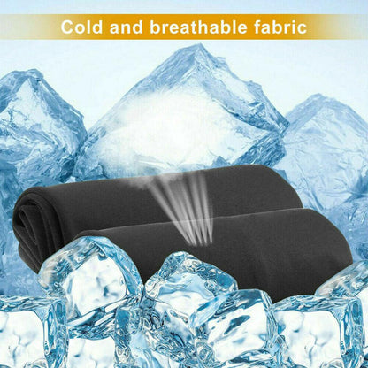 1 Pair Summer Sunscreen Sleeves for Men, Plus Size Ice Silk Arm Protection with UV Protection, Quick-Dry Comfort