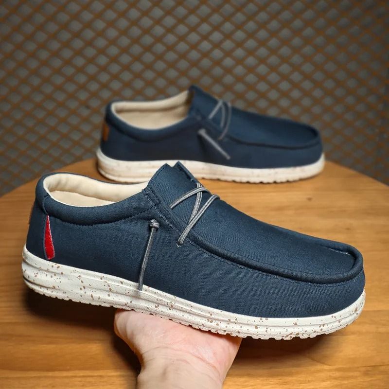 Men Plus Size Casual Canvas Loafers 1