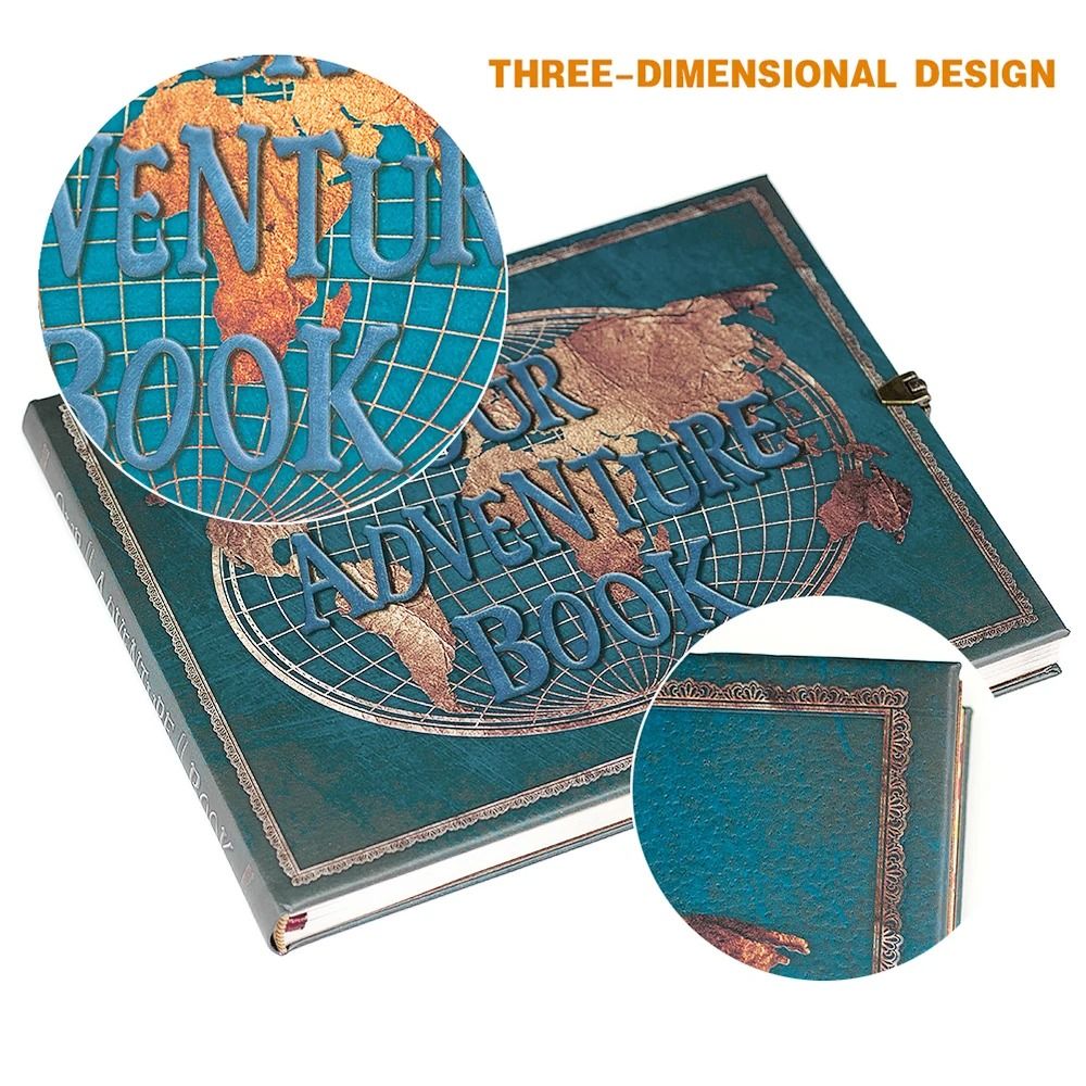 DIY Travel Memory Album With Retro Leather Cover 1