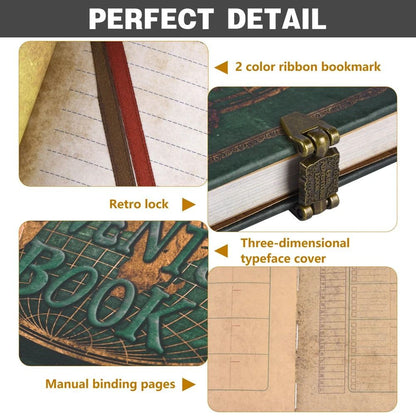 DIY Travel Memory Album With Retro Leather Cover 5