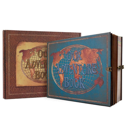 DIY Travel Memory Album With Retro Leather Cover 6