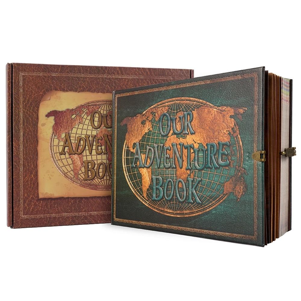 DIY Travel Memory Album With Retro Leather Cover 7