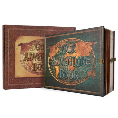 DIY Travel Memory Album With Retro Leather Cover 7