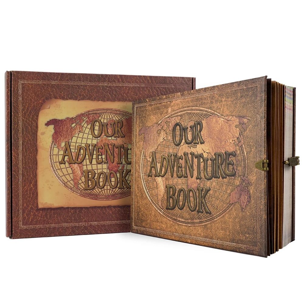DIY Travel Memory Album With Retro Leather Cover 8