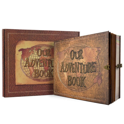 DIY Travel Memory Album With Retro Leather Cover 8