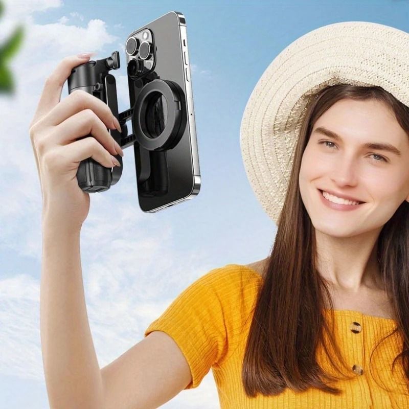 P15MiNi C Magnetic Selfie Stick With 360 Rotation And Wireless Remote 5