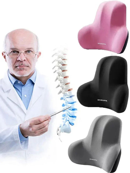 Memory Foam Lumbar Back Cushion for Car Office and Gaming Chairs
