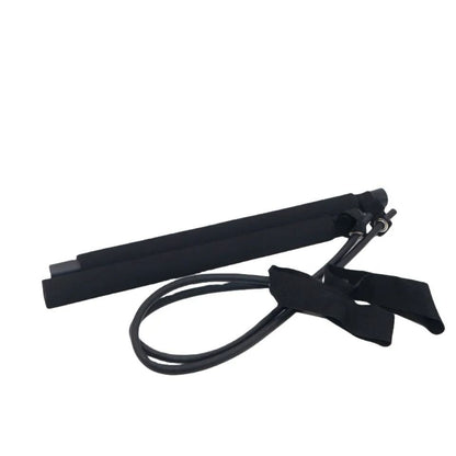 Pilates Stick Adjustable Fitness Bar With Resistance Bands For Home Workout 7