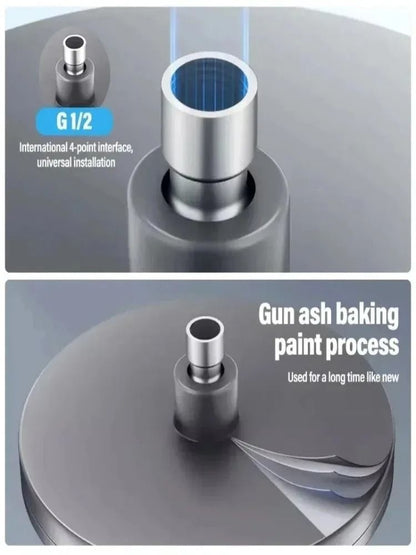 Large Rainfall Shower Head 6 Mode High Pressure Bathroom Faucet 5