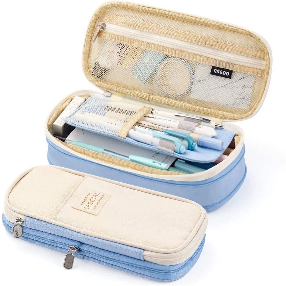 Large Capacity Pencil Case Organizer Pouch For Students And Office 1