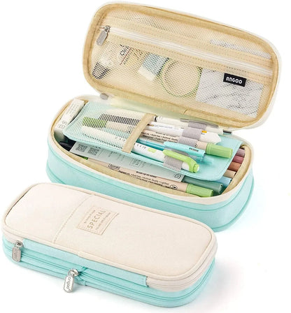 Large Capacity Pencil Case Organizer Pouch For Students And Office 14
