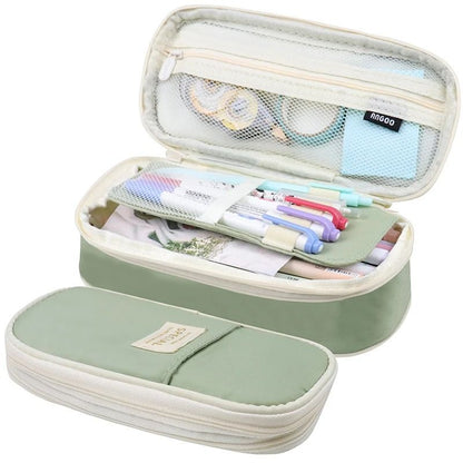 Large Capacity Pencil Case Organizer Pouch For Students And Office 19