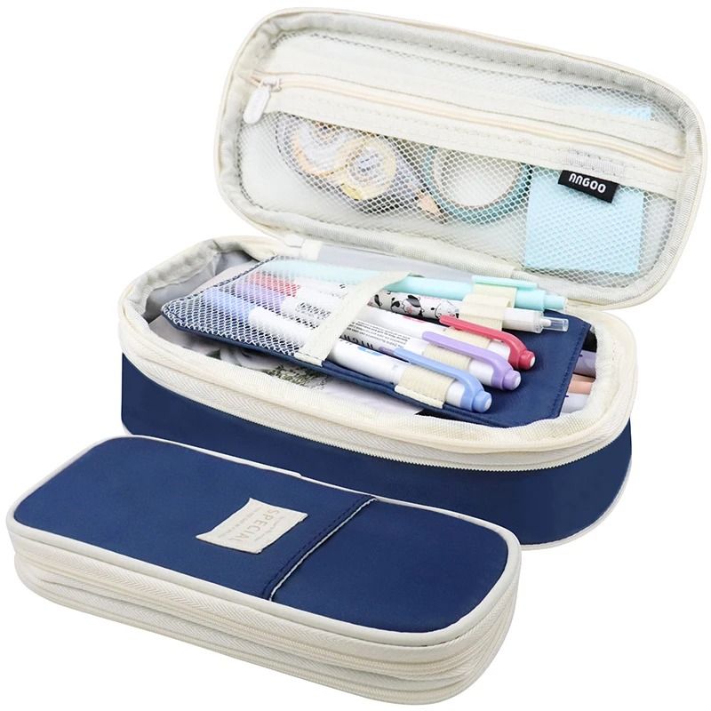 Large Capacity Pencil Case Organizer Pouch For Students And Office 21