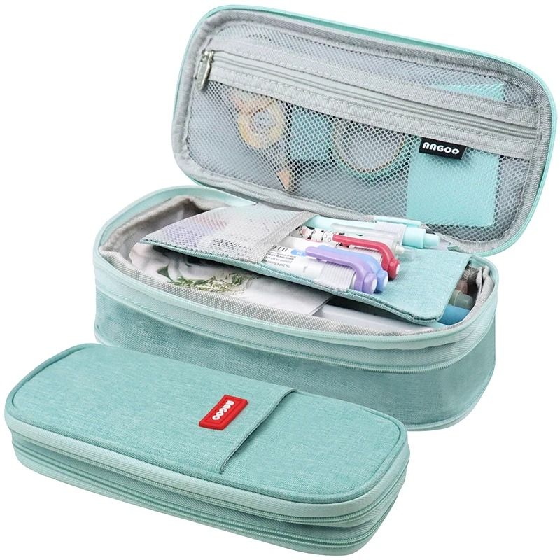 Large Capacity Pencil Case Organizer Pouch For Students And Office 23