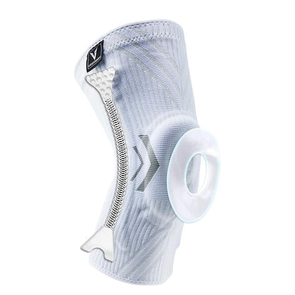 Elastic Knee Support Brace With Silicone Pads And Spring Stabilizers 8