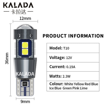 Super Bright LED CANBUS No Error SMD Car Interior Parking Bulbs High Quality Auto Marker Side Light 11