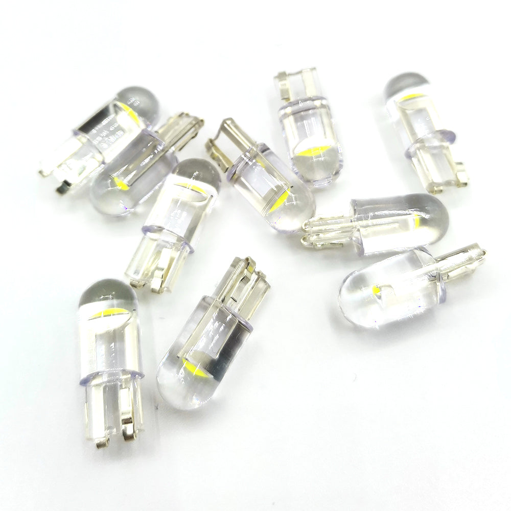 COB LED Car Wedge Parking Light Bulb Side Door Instrument Lamp Auto License Plate Light