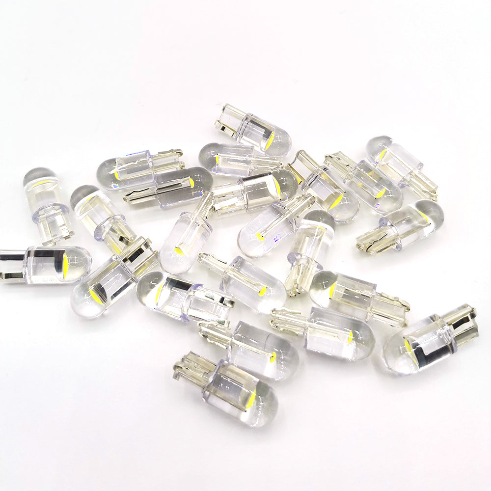 COB LED Car Wedge Parking Light Bulb Side Door Instrument Lamp Auto License Plate Light