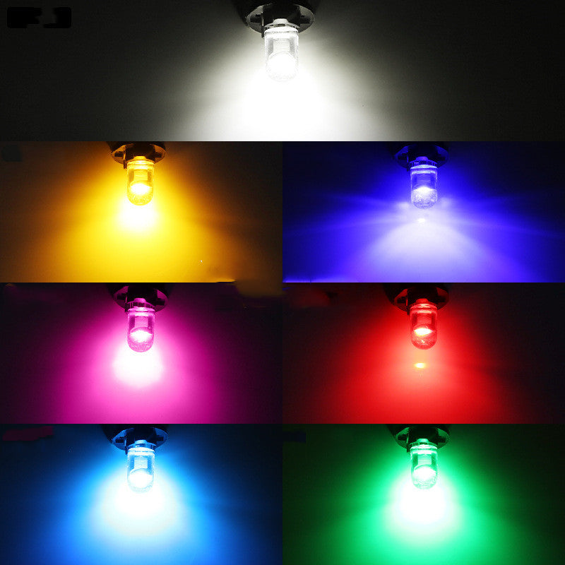 COB LED Car Wedge Parking Light Bulb Side Door Instrument Lamp Auto License Plate Light