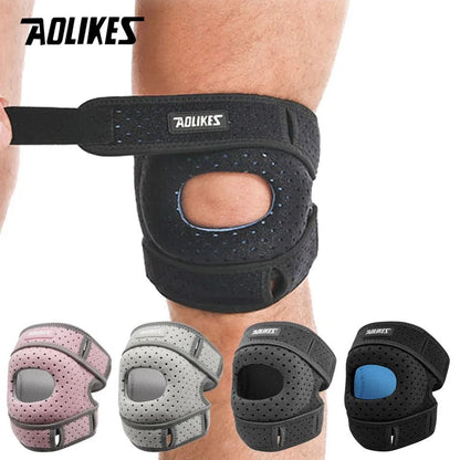 Patella Knee Brace Adjustable Compression Support for Pain Relief and Sports Protection
